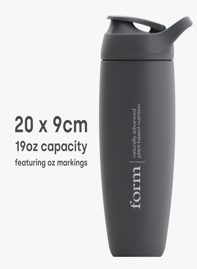 فورم زجاجة خلط البروتين المعزولة المصنوعة من الفولاذ المقاوم للصدأ - 550 مل، زجاجة خلط البروتين مانعة للتسرب مصنوعة من الفولاذ المقاوم للصدأ مع محرك تقليب سهل التركيب - تحافظ على المشروبات باردة لمدة 12 ساعة! - Image 4